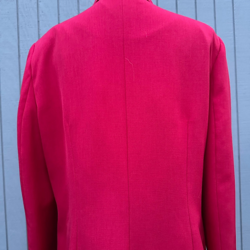 Augusto Collection Fitted Red Jacket - Picture 12 of 13